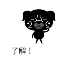 Dog and cat balloon Sticker sticker #14383151