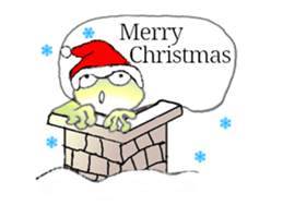 Frog named Kyorotan sticker #14383271