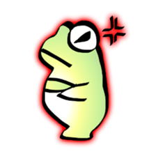 Frog named Kyorotan sticker #14383290