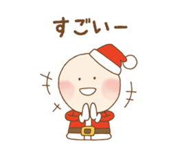 Let's have a Christmas party sticker #14384091