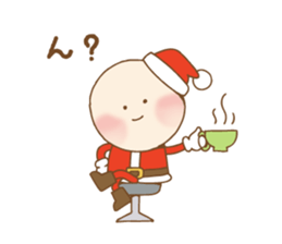 Let's have a Christmas party sticker #14384097