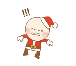 Let's have a Christmas party sticker #14384099