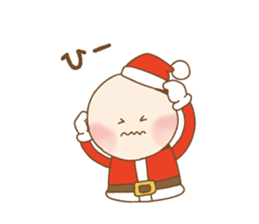 Let's have a Christmas party sticker #14384102
