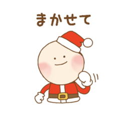 Let's have a Christmas party sticker #14384109