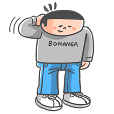 BOMANGA-KUN sticker #14384119