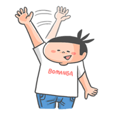 BOMANGA-KUN sticker #14384156