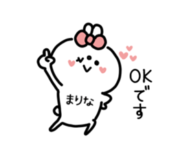 MARINA STICKER sticker #14384162