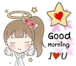 Angelina : Happy Valentine's Day 2017 sticker #14384240