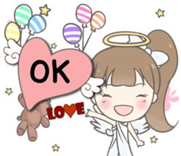 Angelina : Happy Valentine's Day 2017 sticker #14384246
