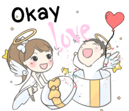 Angelina : Happy Valentine's Day 2017 sticker #14384249