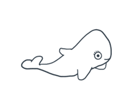 Dolphin NiNi sticker #14384294