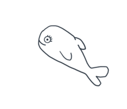 Dolphin NiNi sticker #14384297