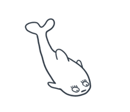 Dolphin NiNi sticker #14384300