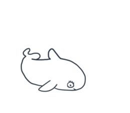 Dolphin NiNi sticker #14384301