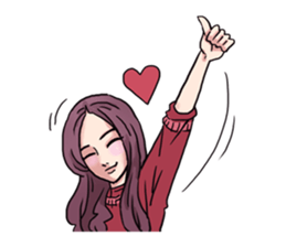 AsB - 139 I Love You Nerd! sticker #14384344