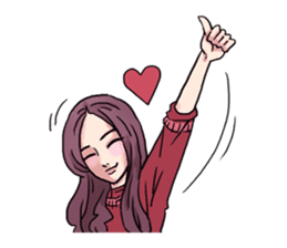 AsB - 139 I Love You Nerd! sticker #14384344