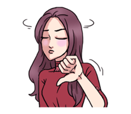 AsB - 139 I Love You Nerd! sticker #14384345