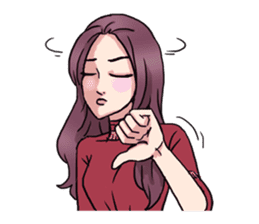 AsB - 139 I Love You Nerd! sticker #14384345