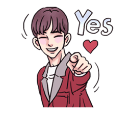 AsB - 139 I Love You Nerd! sticker #14384346