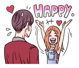 AsB - 139 I Love You Nerd! sticker #14384347