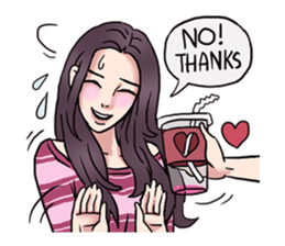 AsB - 139 I Love You Nerd! sticker #14384354