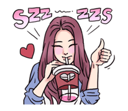 AsB - 139 I Love You Nerd! sticker #14384355