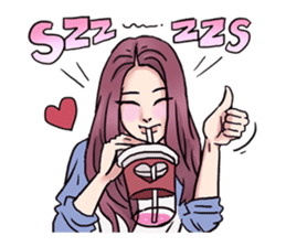 AsB - 139 I Love You Nerd! sticker #14384355