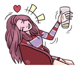 AsB - 139 I Love You Nerd! sticker #14384356