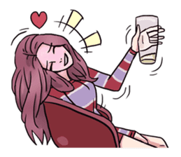 AsB - 139 I Love You Nerd! sticker #14384356