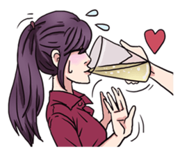 AsB - 139 I Love You Nerd! sticker #14384357