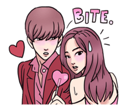 AsB - 139 I Love You Nerd! sticker #14384362