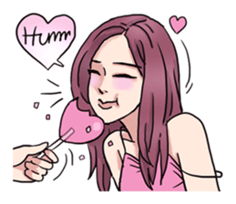 AsB - 139 I Love You Nerd! sticker #14384363