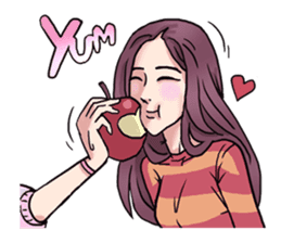 AsB - 139 I Love You Nerd! sticker #14384364