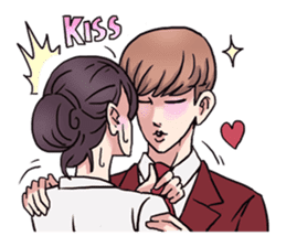 AsB - 139 I Love You Nerd! sticker #14384367