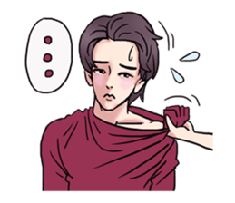 AsB - 139 I Love You Nerd! sticker #14384368