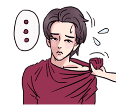 AsB - 139 I Love You Nerd! sticker #14384368