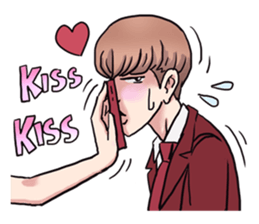 AsB - 139 I Love You Nerd! sticker #14384371