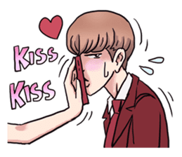 AsB - 139 I Love You Nerd! sticker #14384371