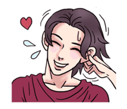 AsB - 139 I Love You Nerd! sticker #14384372