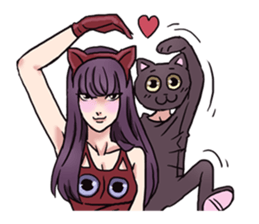 AsB - 139 I Love You Nerd! sticker #14384374