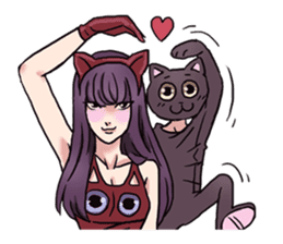 AsB - 139 I Love You Nerd! sticker #14384374