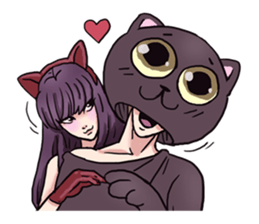 AsB - 139 I Love You Nerd! sticker #14384378