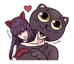 AsB - 139 I Love You Nerd! sticker #14384378