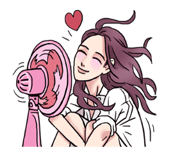 AsB - 139 I Love You Nerd! sticker #14384380