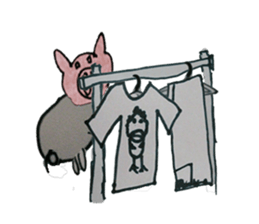 Lovely_pig Sticker sticker #14384548