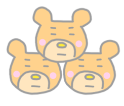 Okamoto Bear Sticker sticker #14384576