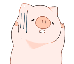 Cute pig Sticker 2!! sticker #14384704