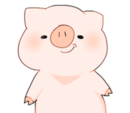 Cute pig Sticker 2!! sticker #14384705