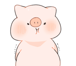 Cute pig Sticker 2!! sticker #14384710