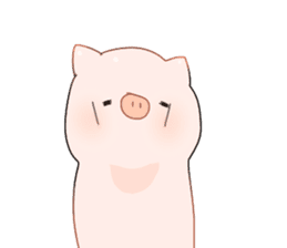 Cute pig Sticker 2!! sticker #14384712